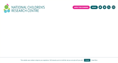 Desktop Screenshot of nationalchildrensresearchcentre.ie